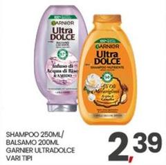 Garnier - Shampoo/Balsamo Ultradolce