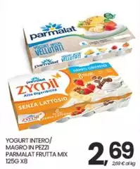 Parmalat - Yogurt Intero/Magro In Pezzi Frutta Mix