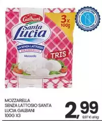 Galbani - Mozzarella Senza Lattosio Santa Lucia