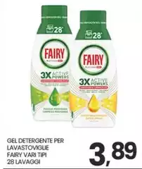 Fairy - Gel Detergente Per Lavastoviglie Fairy - Gel Detergente Per Lavastoviglie