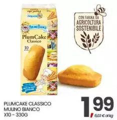 Mulino Bianco - Plumcake Classico