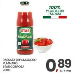 Star - Passata Di Pomodoro Pummaro Corposa