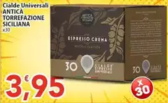 Espresso - Cialde Universali Antica Torrefazione Siciliana