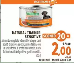 Natural Trainer - Sensitive