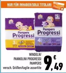 Pampers - Pannolini Progressi
