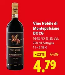 Vino Nobile Di Montepulciano DOCG