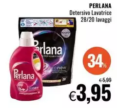 Perlana - Detersivo Lavatrice