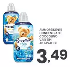 Coccolino - Ammorbidente Concentrato