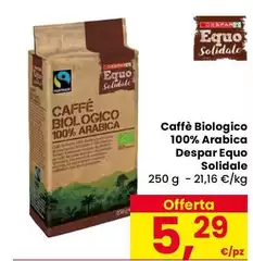 Despar - Caffè Biologico 100% Arabica Equosolidale Despar - Caffè Biologico 100% Arabica Equosolidale