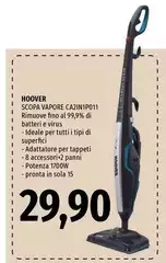 Hoover - Scopa Vapore Ca2IMPO11