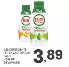 Fairy - Gel Detergente Per Lavastoviglie Fairy - Gel Detergente Per Lavastoviglie