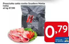 Motta - Prosciutto Cotto Scelto Scudiero Motta - Prosciutto Cotto Scelto Scudiero