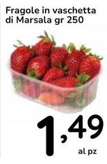 Fragole In Vaschetta Di Marsala