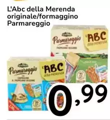 Parmareggio - L'Abc Della Merenda Originale/Formaggino Parmareggio - L'Abc Della Merenda Originale/Formaggino