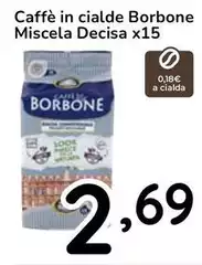 Caffe Borbone - Caffè In Cialde Miscela Decisa Caffe Borbone - Caffè In Cialde Miscela Decisa