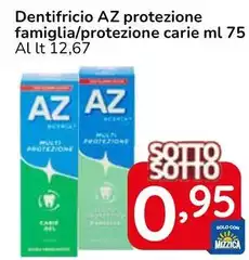Az - Dentifricio Protezione Famiglia/Protezione Carie