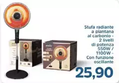 Stufa Radiante A Piantana Al Carbonio Stufa Radiante A Piantana Al Carbonio