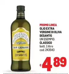 Desantis - Olio Extra Vergine Di Oliva Classico Desantis - Olio Extra Vergine Di Oliva Classico