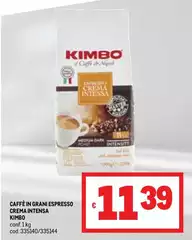 Kimbo - Caffè In Grani Espresso Crema Intensa