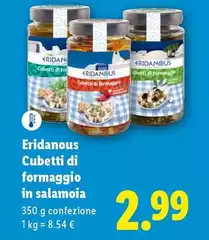 Eridanous - Cubetti Di Formaggio In Salamoia