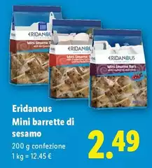 Eridanous - Mini Barrette Di Sesamo