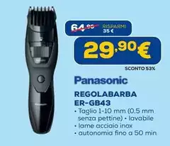 Panasonic - Regolabarba Er-GB43 Panasonic - Regolabarba Er-GB43