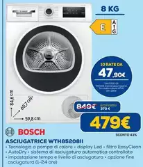 Bosch - Asciugatrice WTH85208II Bosch - Asciugatrice WTH85208II