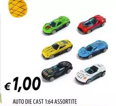 Auto Die Cast 1:64 Assortite
