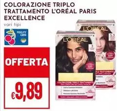 L'Oreal - Colorazione Triplo Trattamento L'oréal Paris Excellence L'Oreal - Colorazione Triplo Trattamento L'oréal Paris Excellence