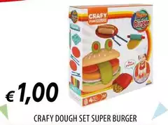 Crafy Dough Set Super Burger Crafy Dough Set Super Burger
