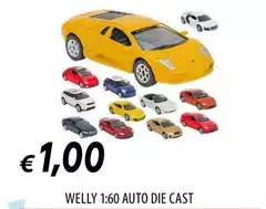 Welly - 1:60 Auto Die Cast Welly - 1:60 Auto Die Cast