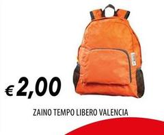 Tempo - Zaino  Libero Valencia