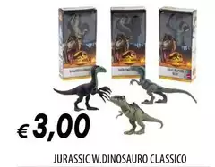 Jurassic W.dinosauro Classico Jurassic W.dinosauro Classico