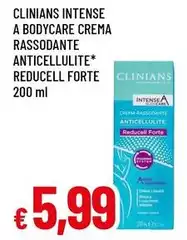 Clinians - Intense A Bodycare Crema Anticellulite* Reducell Forte