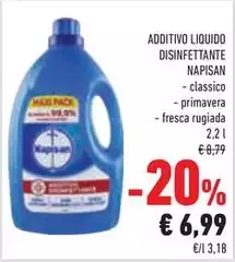 Napisan - Additivo Liquido Disinfettante Napisan - Additivo Liquido Disinfettante