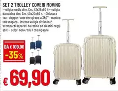Coveri - Set 2 Trolley  Moving