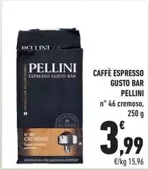 Pellini - Caffè Espresso Gusto Bar