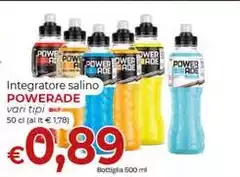 Powerade - Integratore Salino Powerade - Integratore Salino
