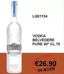 Belvedere - Vodka Pure 40° Belvedere - Vodka Pure 40°