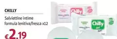 Chilly - Salviettine Intime Formula Lentiva/Fresca 