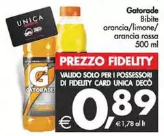 Gatorade - Bibite Arancia Gatorade - Bibite Arancia