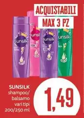Sunsilk - Shampoo/ Balsamo