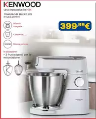 Kenwood - Titanium Chef Baker XL Planetaria KVL65.001WH