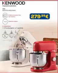 Kenwood - Impastatrice Planetaria kMix KMX751.ARD/AWH