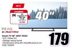 Smart TV 40" 40VF-7025C Smart TV 40" 40VF-7025C