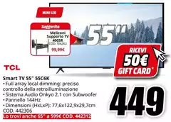 TCL - Smart Tv 55" 55C6K TCL - Smart Tv 55" 55C6K