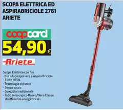 Ariete - Scopa Elettrica Ed Aspirabriciole 2761