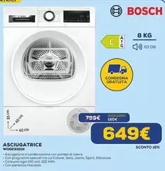 Bosch - Asciugatrice WQGE33D11