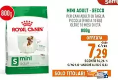 Royal Canin - Mini Adult Secco