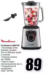 Moulinex - Frullatore Lm871d